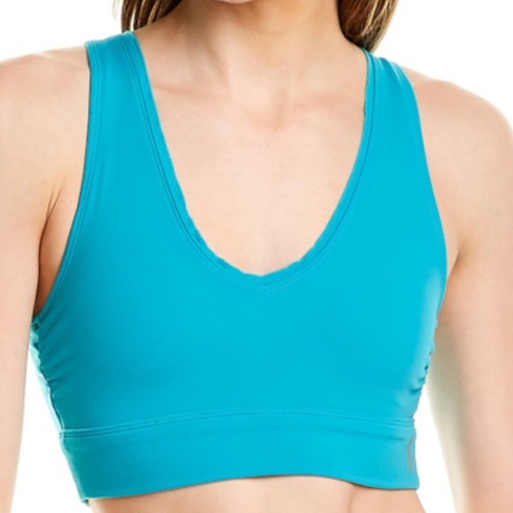 Free People HEARTS AFLUTTER BRAMI in wavy waters size medium - Picture 1 of 6